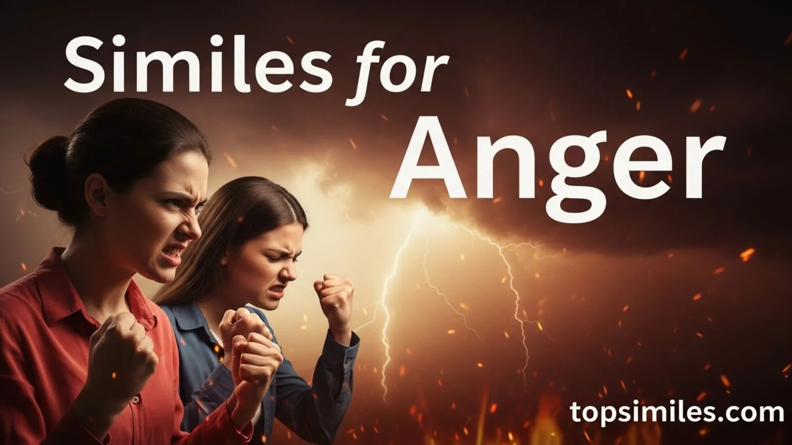 Similes for Anger