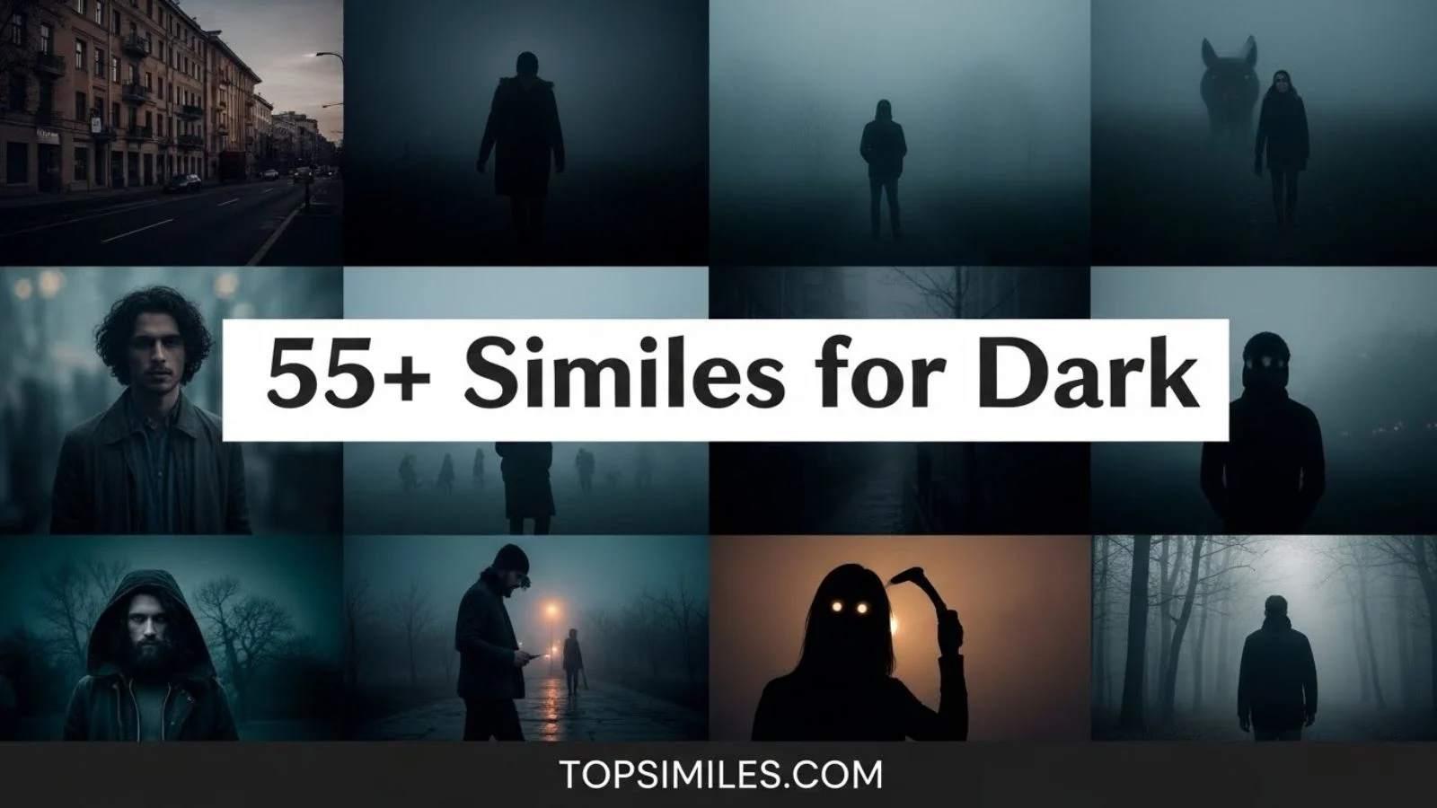 Similes for Dark