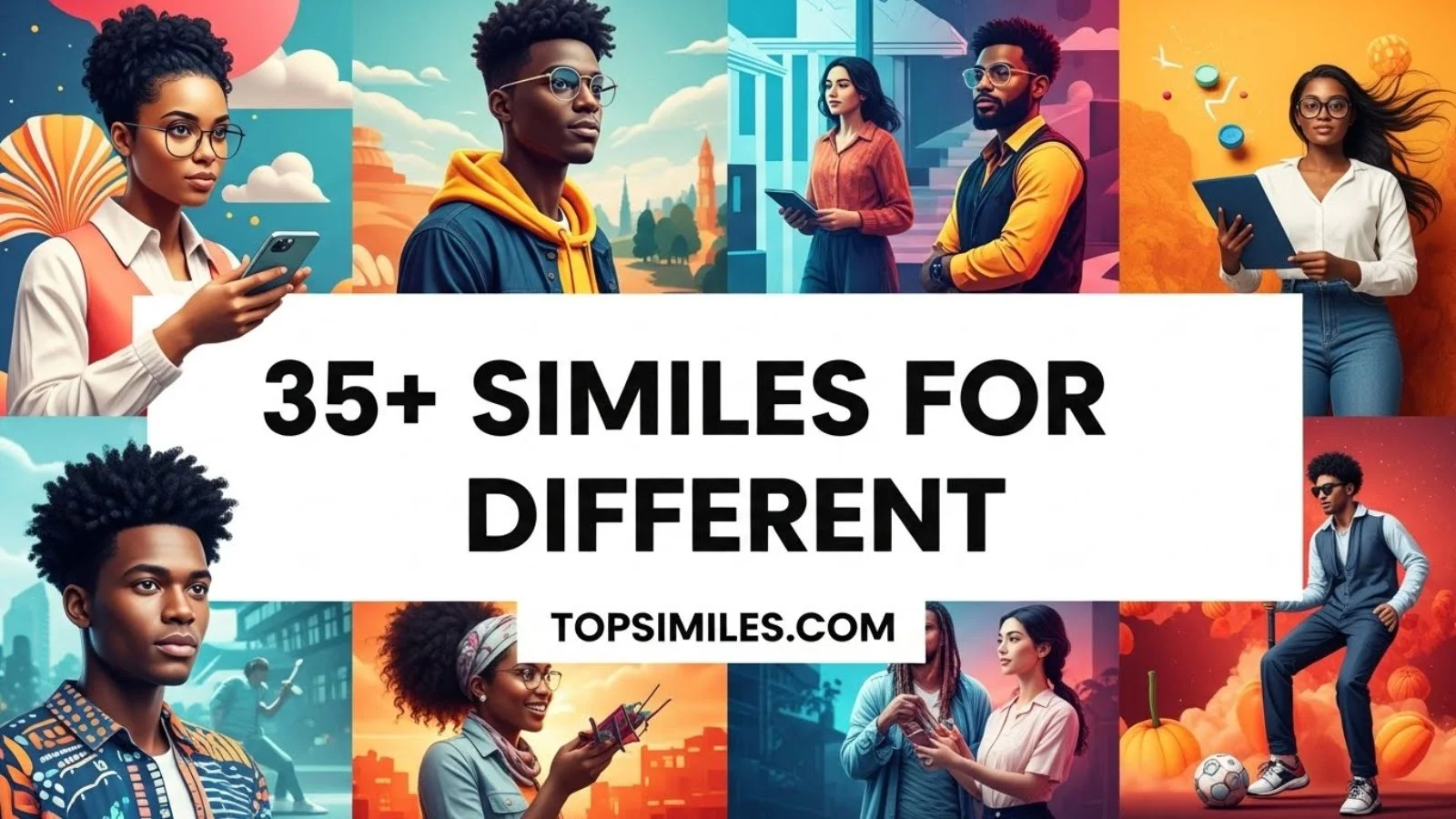 Similes for Different
