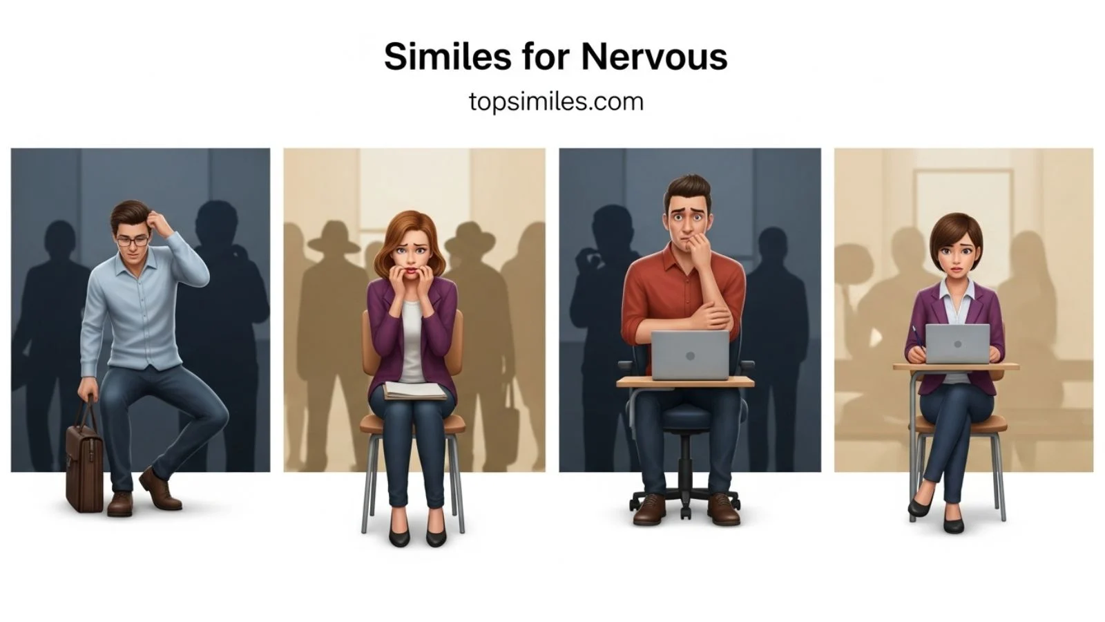 Similes for Nervous