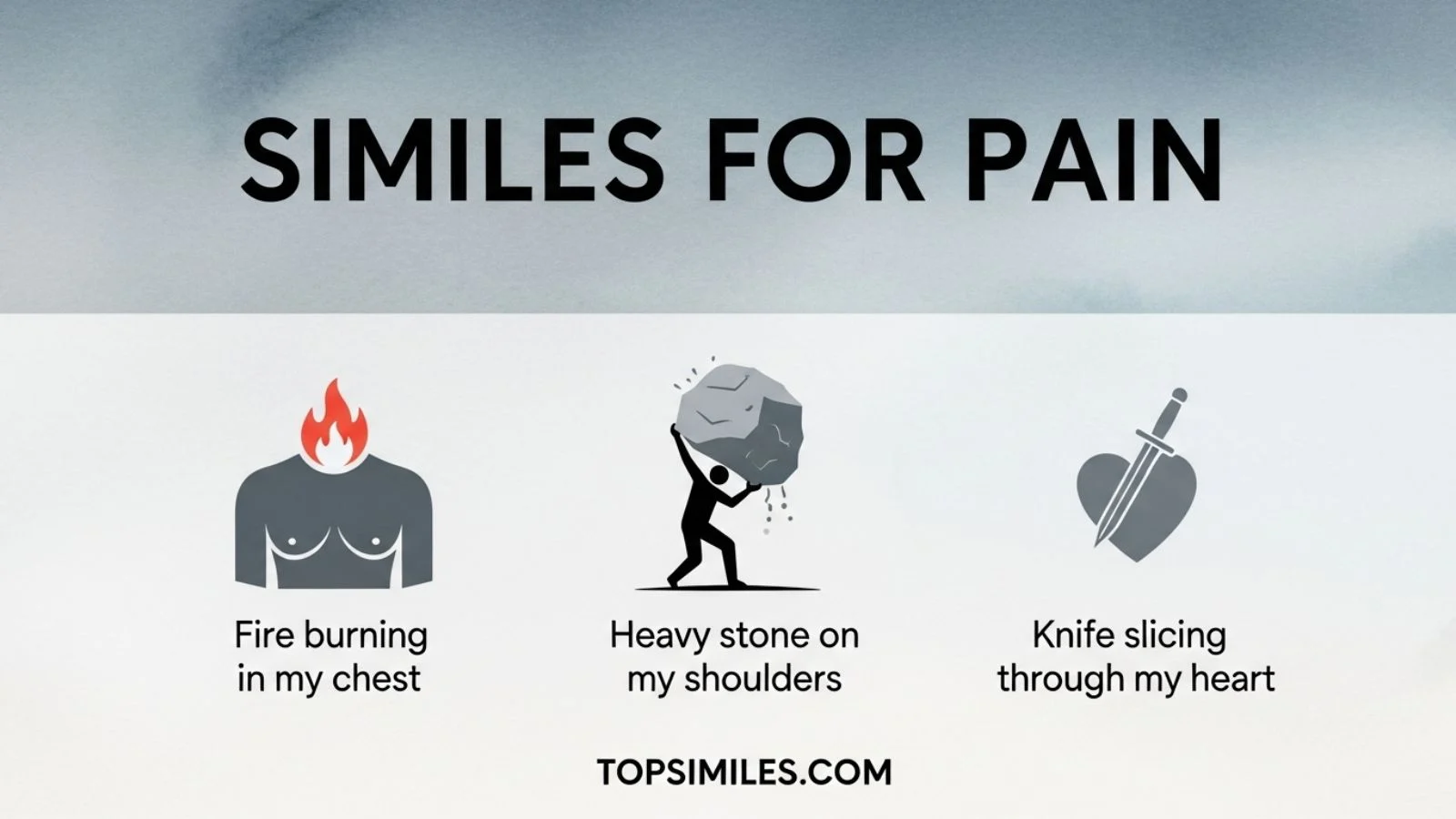 Similes for Pain