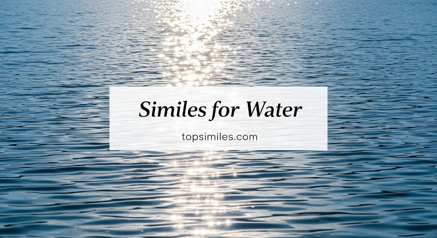Similes for Water