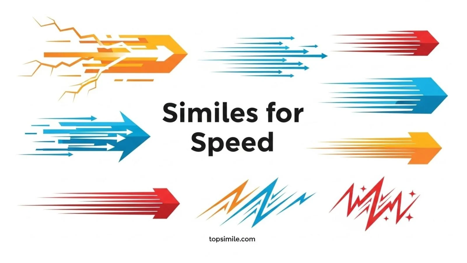 Similes for speed