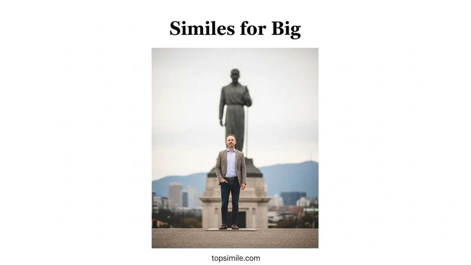 Similes for big