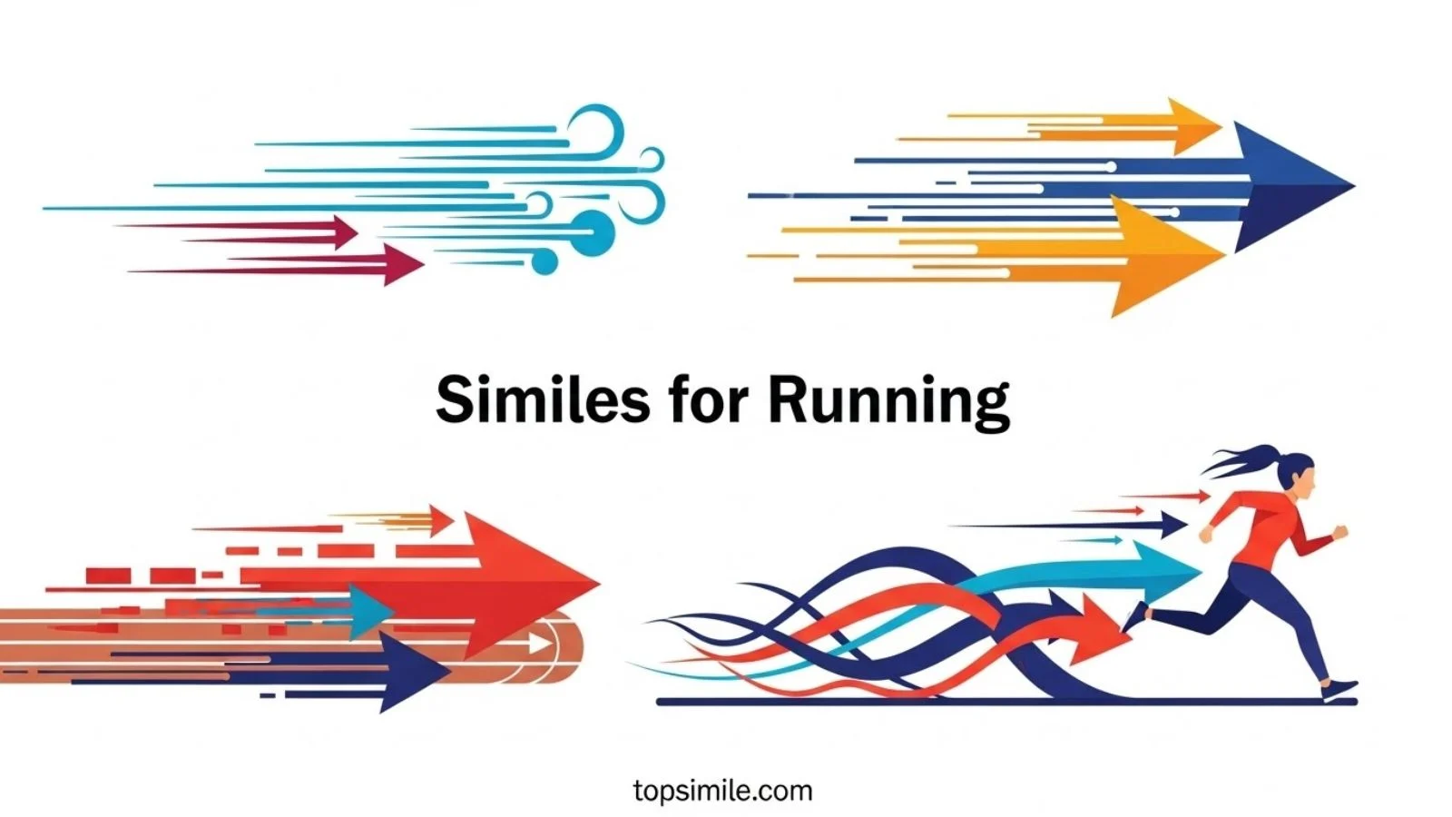 Similes for running