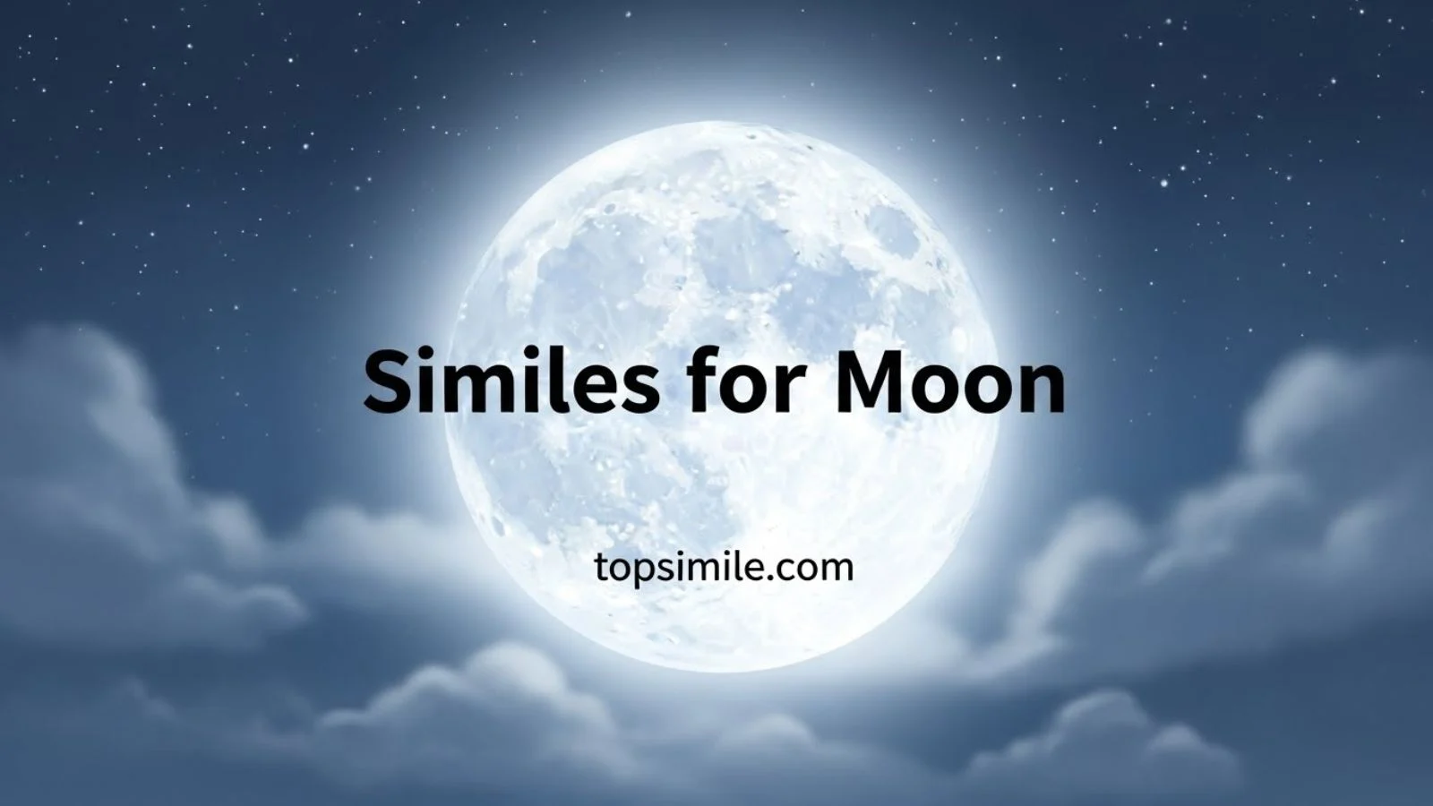 Similes for moon