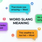 word slang meaning