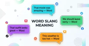 word slang meaning